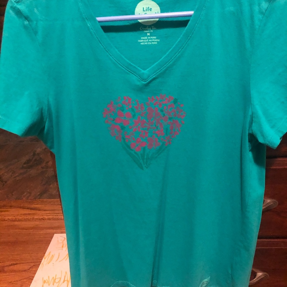 Life is good crusher tee